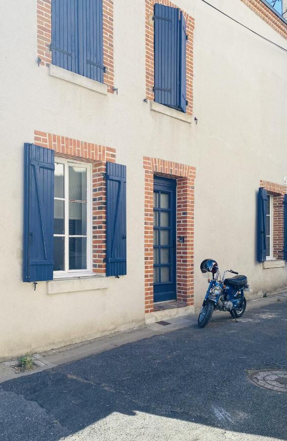 La Maison Bleue Villefranche-sur-Cher Esterno foto